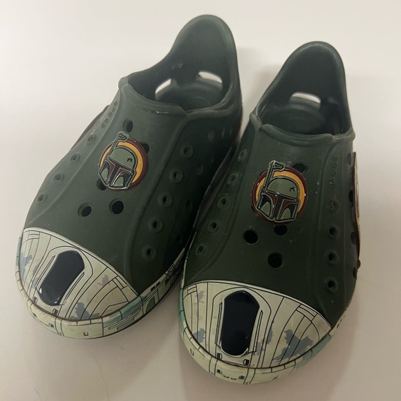 Crocs Bump It Boba Get Star Wars Slip Water Shoes Summer C7 - Picture 1 of 6
